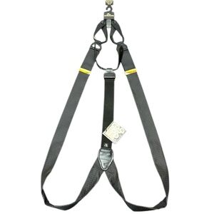 Louis Roth Big & Tall‎ Black 100% Italian Silk Suspenders NWT